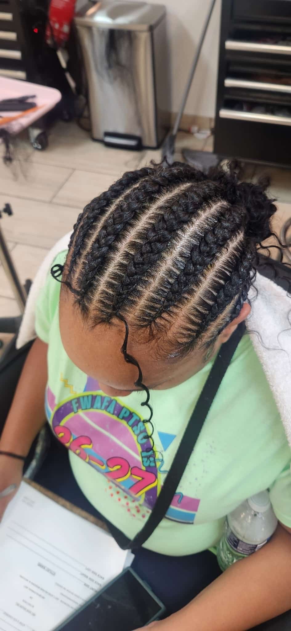 Hairstyle by Mariette Bondey